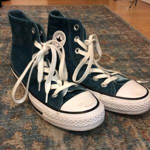 Velvet Blue Converse